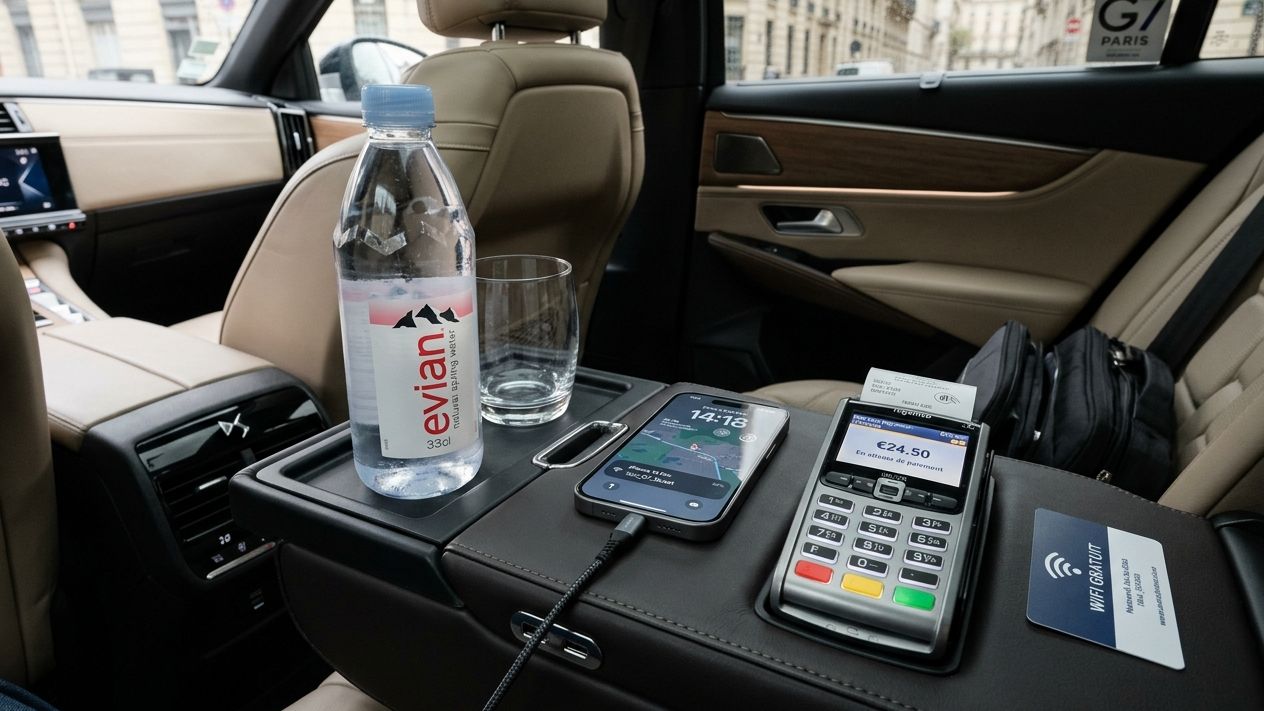 Nos services de taxi longue distance — véhicule et chauffeur